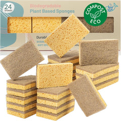 bioGo Compostable Plant Based Dish Sponges